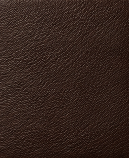 Chocolate Brown vegan leather swatch